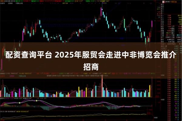 配资查询平台 2025年服贸会走进中非博览会推介招商